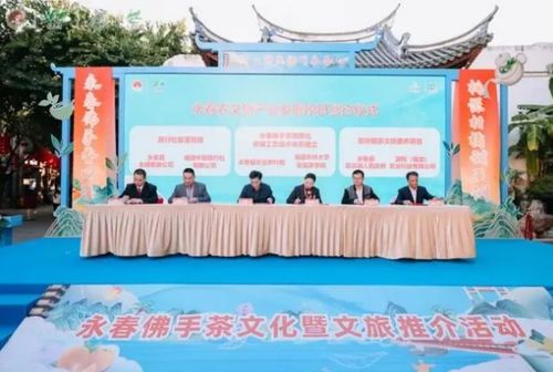 永春佛手茶文化暨文旅项目推介活动在福州成功举办